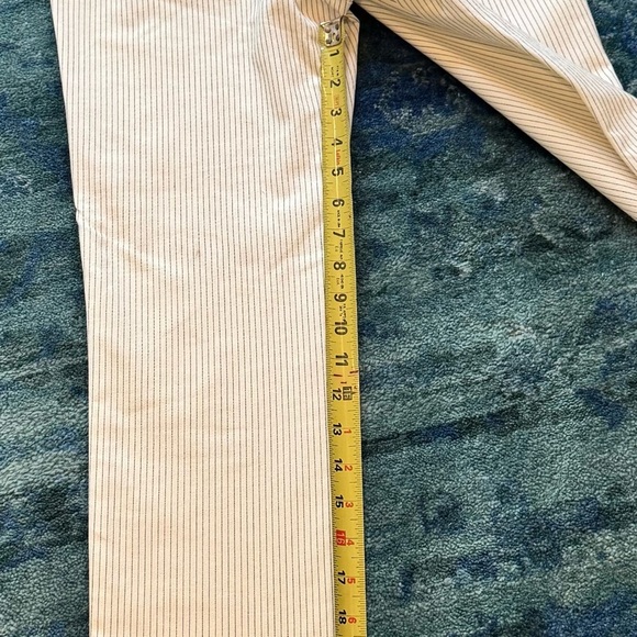 Banana Republic Sloan Fit Pinstripe Pants | 2P Petite Slim Ankle Business - Picture 8 of 10